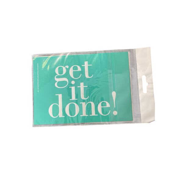 Chalk Couture 5X7 New Reusable Transfer "Get It Done ! " - Picture 7 of 7